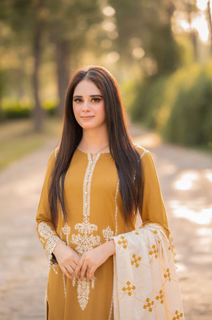 3PC EMBROIDERED LAWN SUIT AA-2