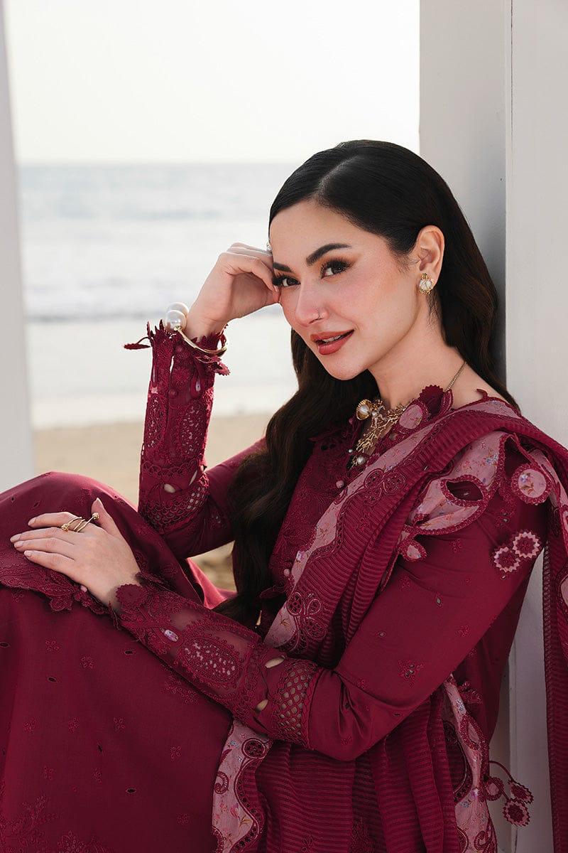 3PC EMBROIDERED LAWN SUIT AA-4