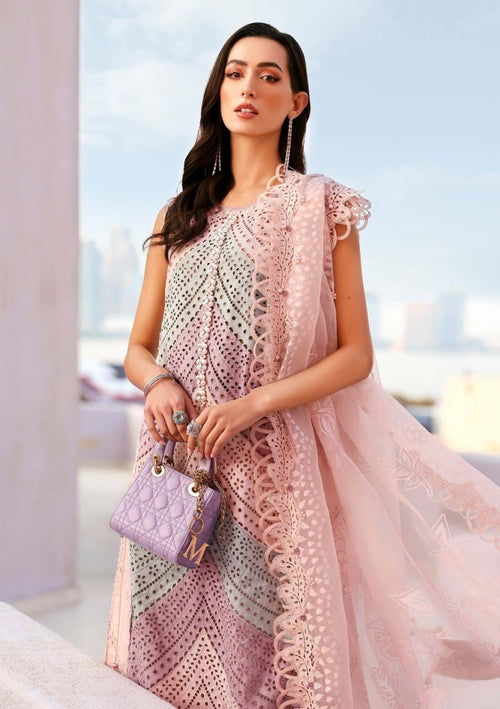 3PC EMBROIDERED LAWN SUIT AA-10