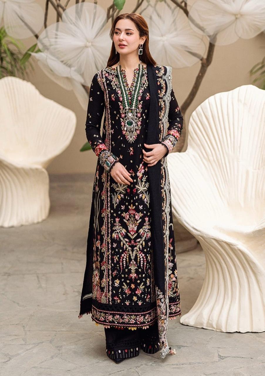 3PC EMBROIDERED LAWN SUIT AA-3